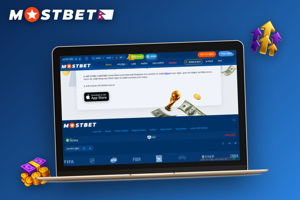 Mostbet for Windows running in a resizable window with sports feed and casino lobby side by side