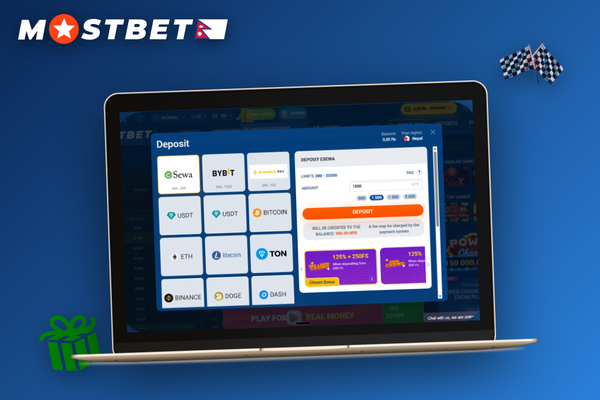 How to deposit in Mostbet Nepal by tapping the cashier on a smartphone