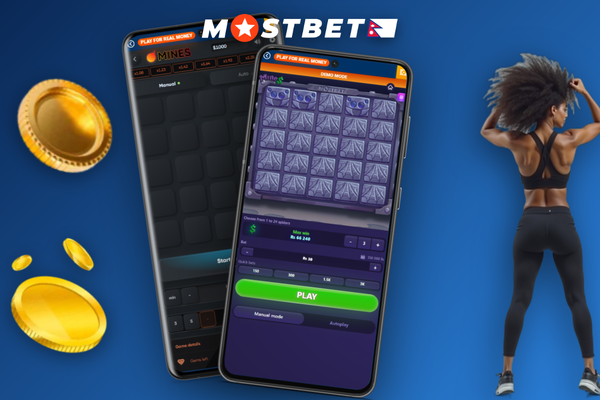 Bankroll management for Mines at Mostbet Nepal with chip stacks and budget notes