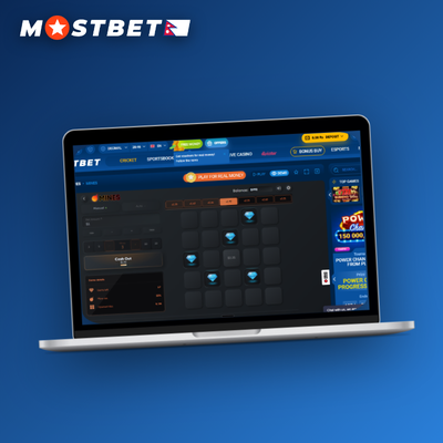 Mines Mostbet low-risk tile with 1 mine and frequent gem reveals