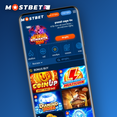 Mostbet Casino 125% welcome match bonus on your first deposit in Nepal